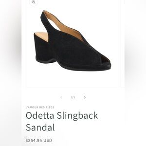 L'AMOUR DES PIEDS
Odetta Slingback Sandal